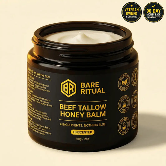 Beef Tallow Honey Balm for Men