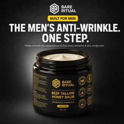 Beef Tallow Honey Balm for Men