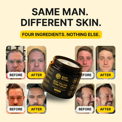 Beef Tallow Honey Balm for Men