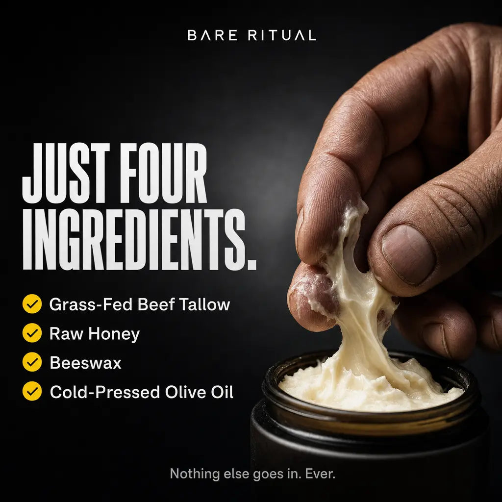 Beef Tallow Honey Balm for Men
