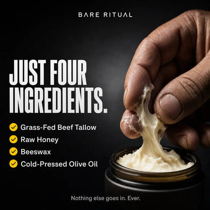 Beef Tallow Honey Balm for Men