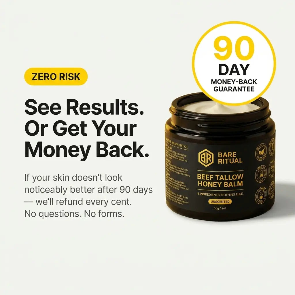 Beef Tallow Honey Balm for Men