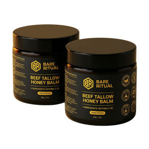 Beef Tallow Honey Balm for Men